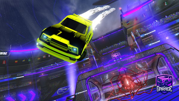 A Rocket League car design from Tr1m3r