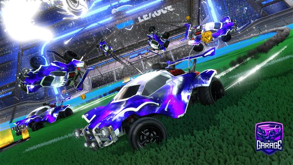 A Rocket League car design from M1YOUKNOW
