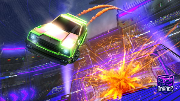A Rocket League car design from hussgh148
