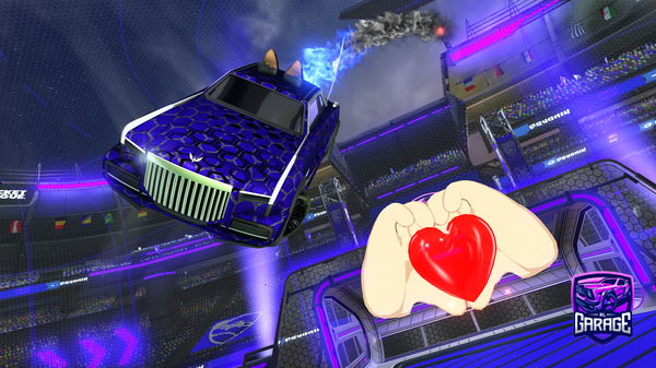 A Rocket League car design from FaZe_s0l4rxX