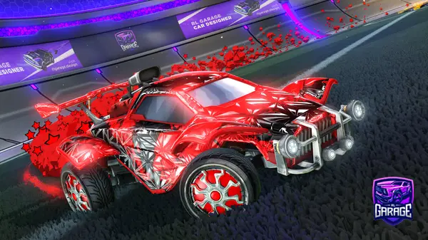 A Rocket League car design from Varix7474