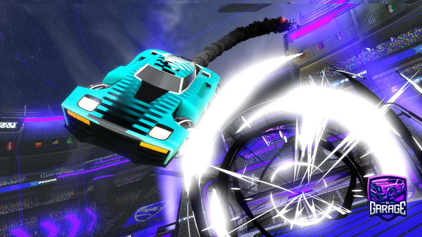 A Rocket League car design from FusionVoltage