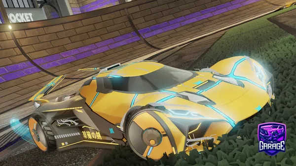 A Rocket League car design from CrspyChkn