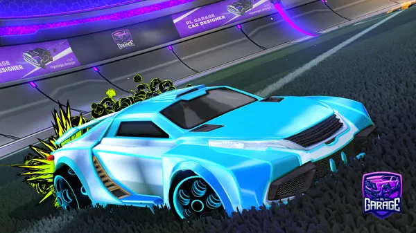 A Rocket League car design from Shooteo2313