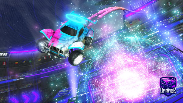 A Rocket League car design from Shadowzz__