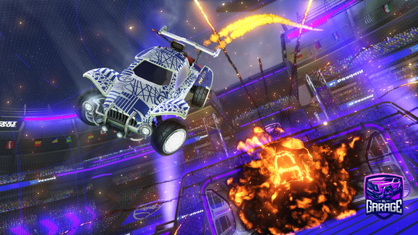 A Rocket League car design from snowwingo
