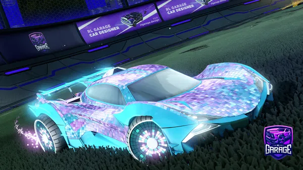 A Rocket League car design from OceanicFeeling