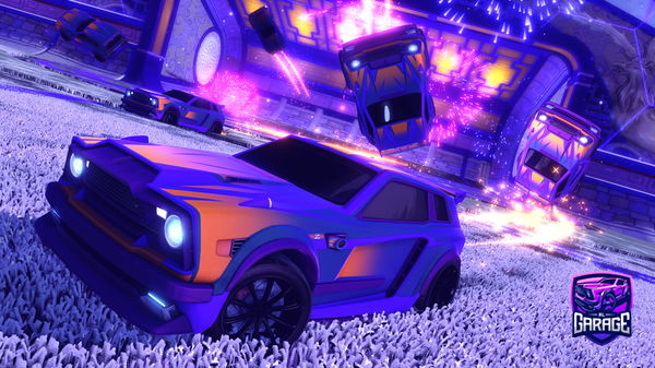 A Rocket League car design from Dmsld