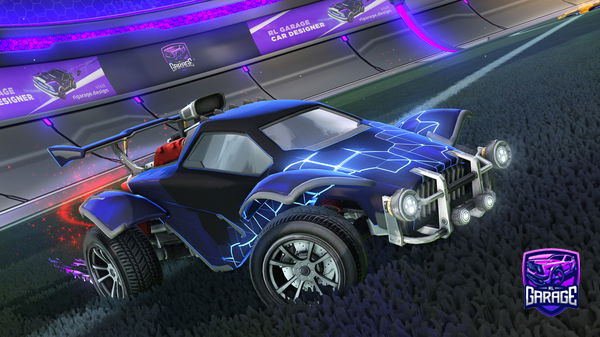 A Rocket League car design from winstreakaa