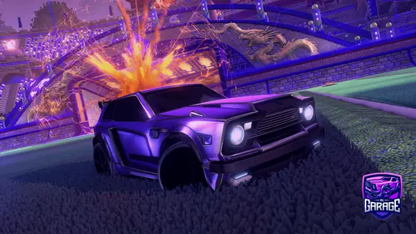 A Rocket League car design from mxkxjxpx