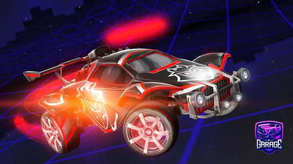 A Rocket League car design from chocogamer29