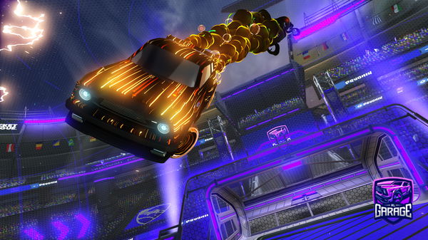 A Rocket League car design from MomokingIII