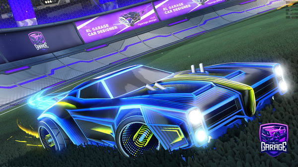 A Rocket League car design from Skib____