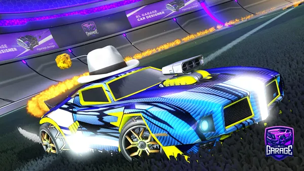 A Rocket League car design from Nick2024