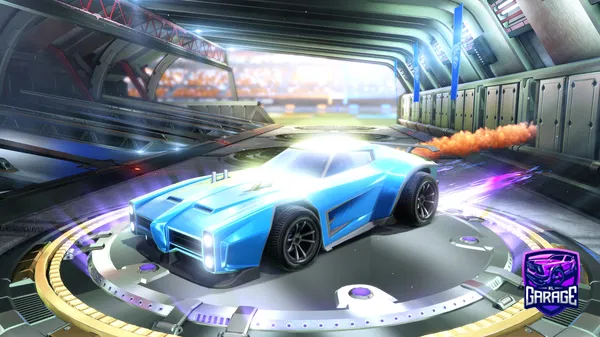 A Rocket League car design from srksb