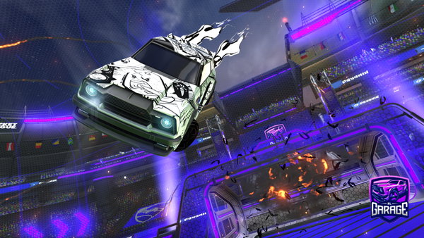 A Rocket League car design from Shu77766577