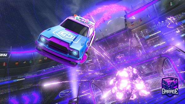 A Rocket League car design from Flexchv13