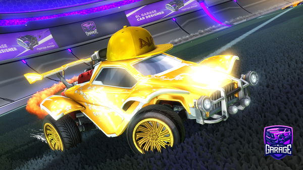 A Rocket League car design from Happy1854-is-my-ps-user
