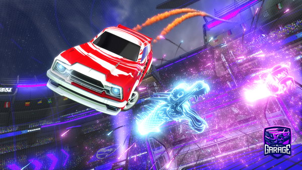 A Rocket League car design from FaiR_elmir