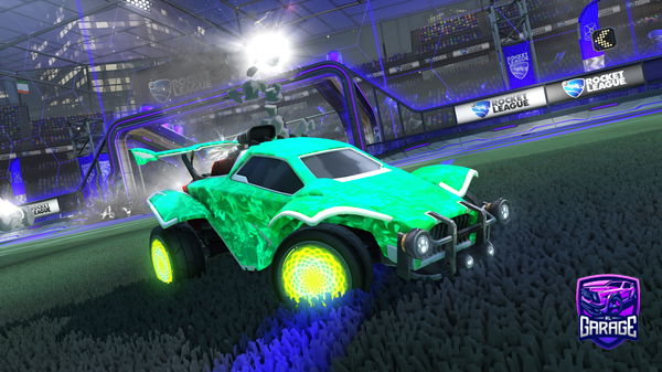 A Rocket League car design from Aslord2007