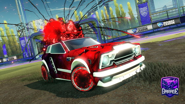 A Rocket League car design from Joaoanjos