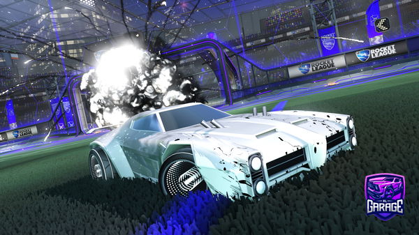 A Rocket League car design from Ghost84836524