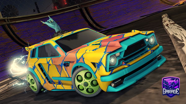 A Rocket League car design from HalloweenQueen