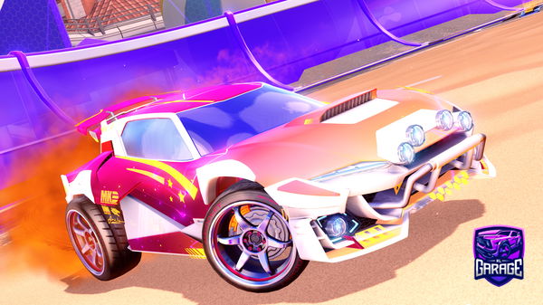 A Rocket League car design from MercadinhodoZ