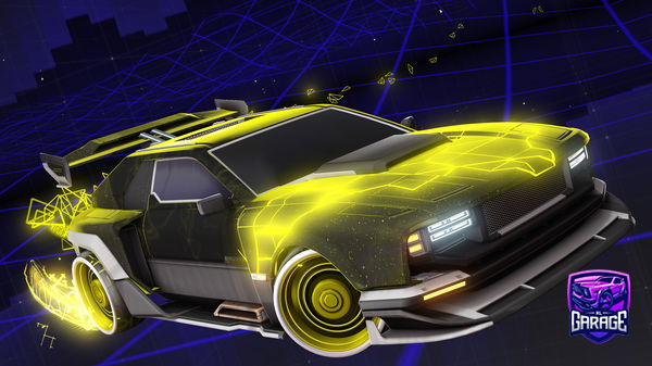 A Rocket League car design from irosario78