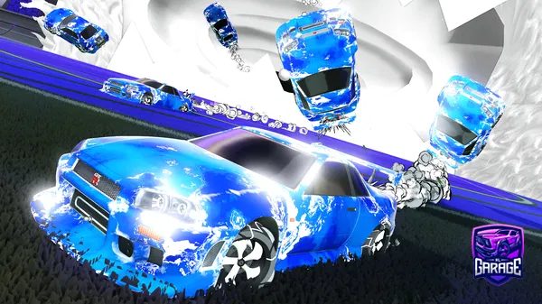 A Rocket League car design from InternalWing