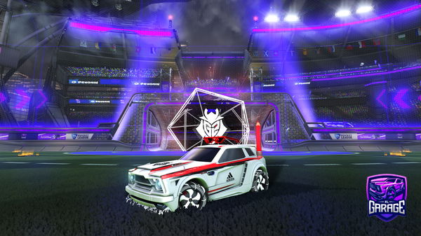 A Rocket League car design from Jakkalops