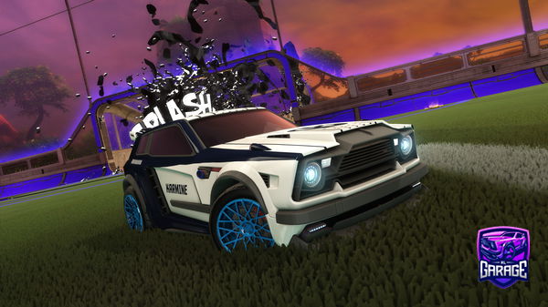 A Rocket League car design from Not_johnysins