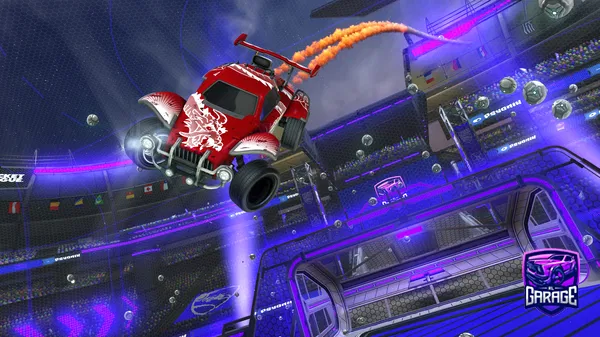 A Rocket League car design from Itz_king_cris