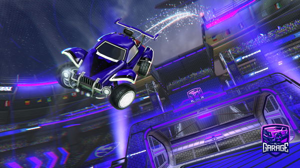 A Rocket League car design from G17_RL