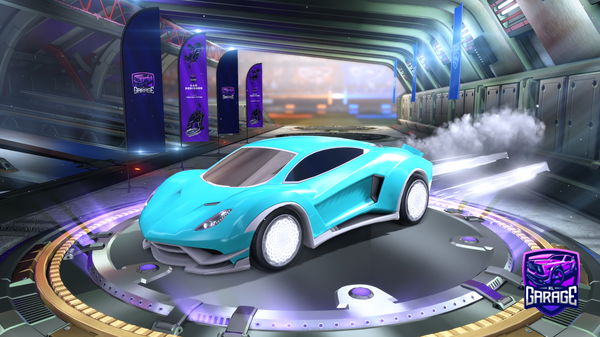 A Rocket League car design from bugxxithola