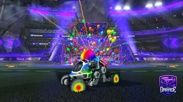 A Rocket League car design from mpgd