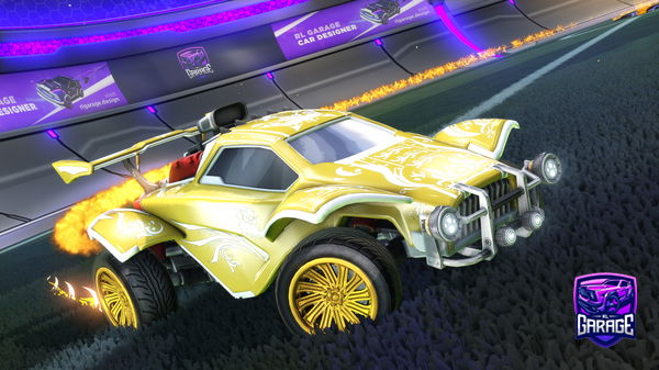 A Rocket League car design from TR_25xa