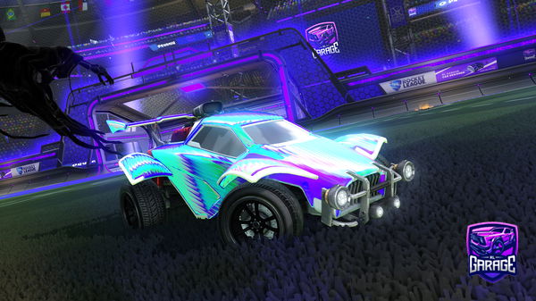 A Rocket League car design from MOZA_the_legend