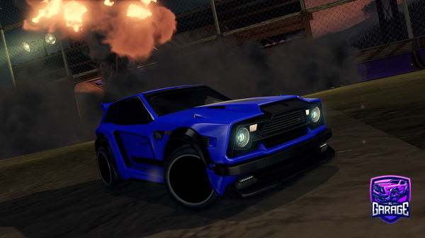 A Rocket League car design from BoboKing