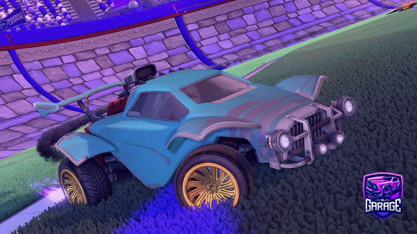 A Rocket League car design from Wdhh3