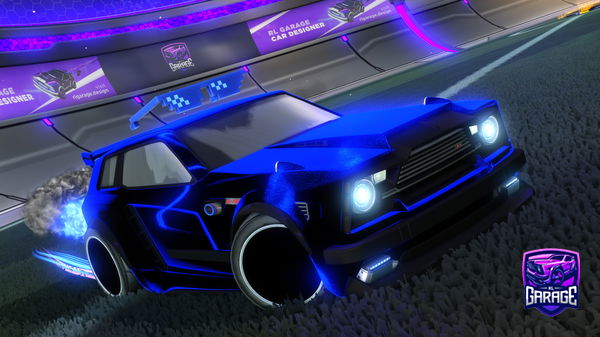 A Rocket League car design from freddospegetto