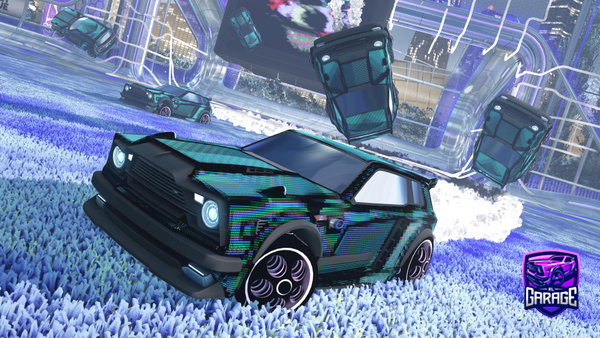 A Rocket League car design from Marlbor