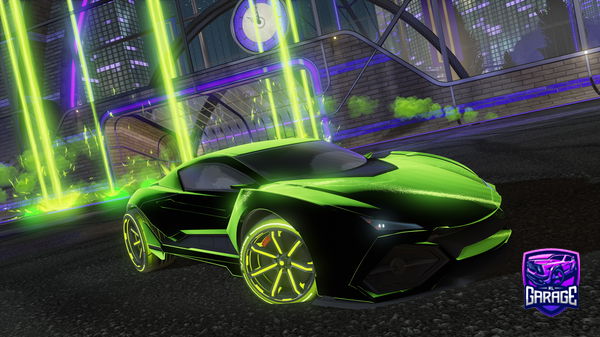 A Rocket League car design from Arraian