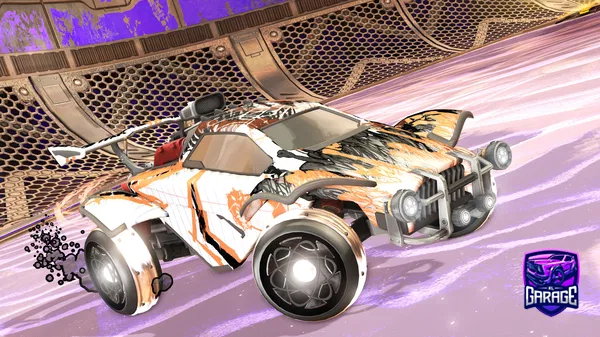 A Rocket League car design from -Goose-