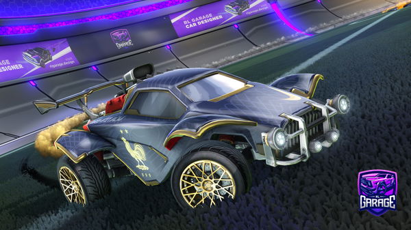 A Rocket League car design from JETSO34