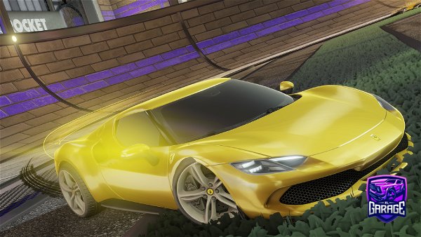 A Rocket League car design from wywh7