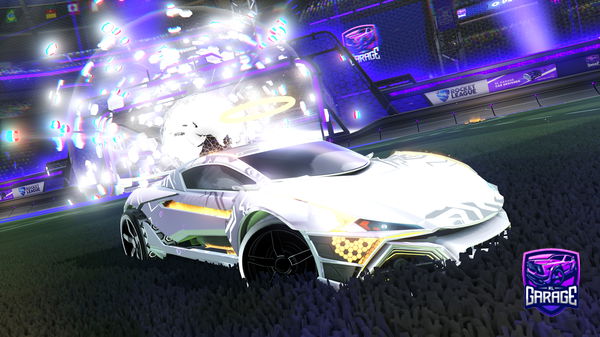 A Rocket League car design from Unoment