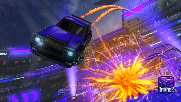 A Rocket League car design from Ceffy_SNP