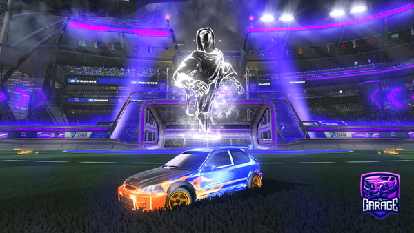 A Rocket League car design from DeanxMarley1