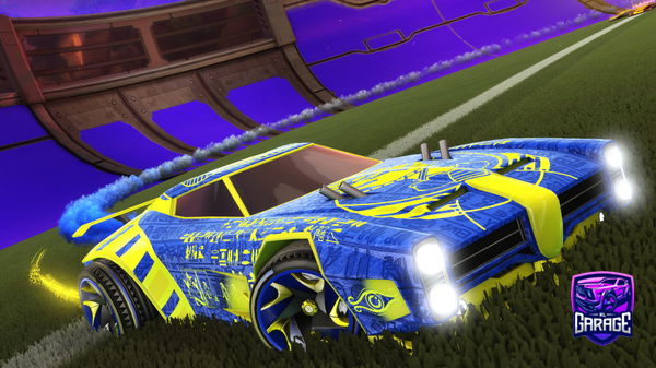 A Rocket League car design from Goofy_Rianneman